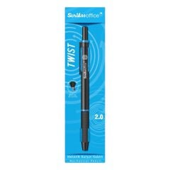Scrikss Office Twist 2.0mm Mekanik Kurşun Kalem Mavi