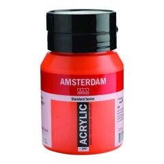 Amsterdam Akrilik 500Ml. Napht. Red Lt.