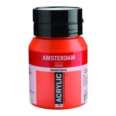 Amsterdam Akrilik 500Ml. Napht. Red Lt.