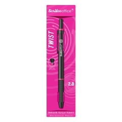 Scrikss Office Twist 2.0mm Mekanik Kurşun Kalem Pembe