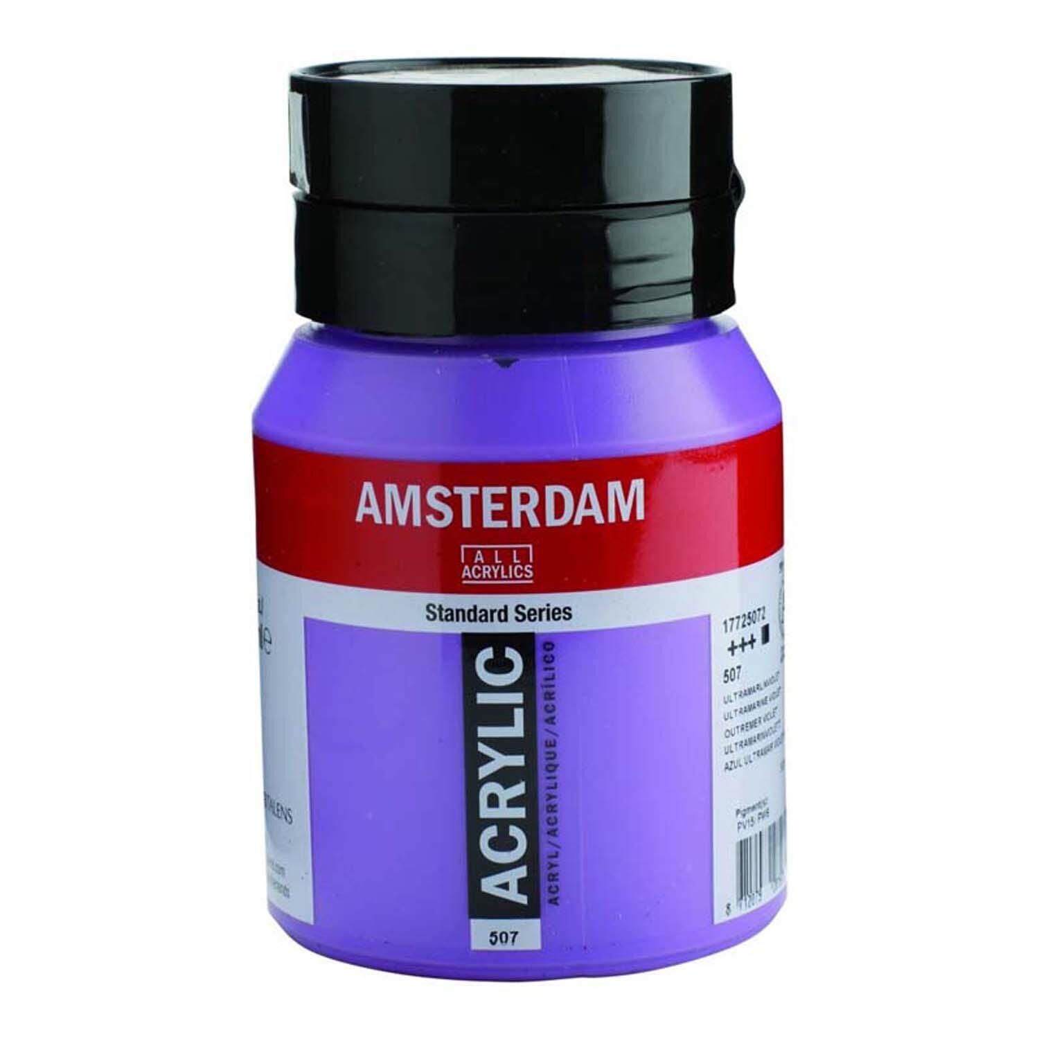 Amsterdam Akrilik 500Ml. Ultram. Violet
