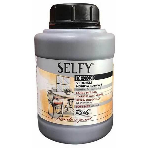 Rich Selfy Decor Vernikli Boya 1250 Cc  Royal Gri