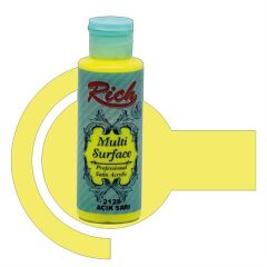 Multı Surface Acık Sarı 120Cc Akrılık Rıch
