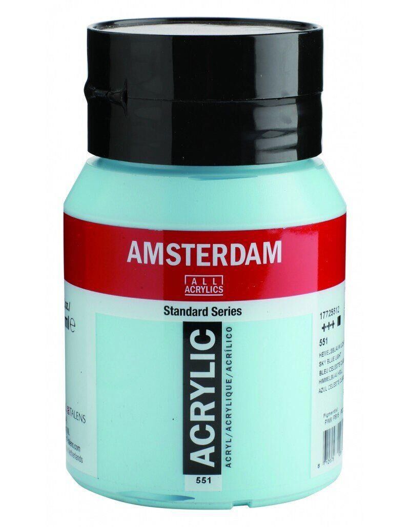 Amsterdam Akrilik 500Ml. Sky Blue Lt.