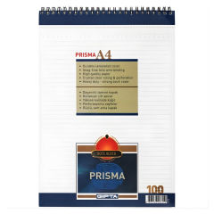 A4 Bloknot Çizgili Prisma 100 Yp Gıpta