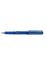 Lamy Safari Metal Klips Mavi Dolma Kalem 14-F