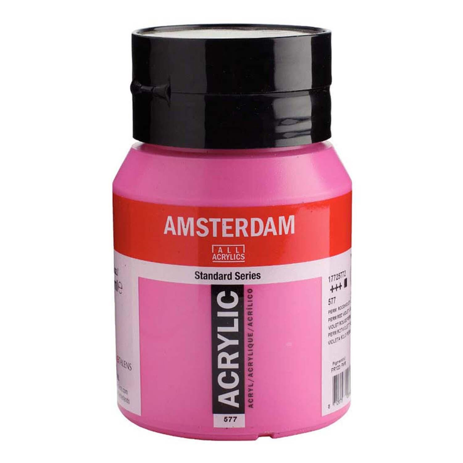 Amsterdam Akrilik 500Ml. P. Red Viol Lt