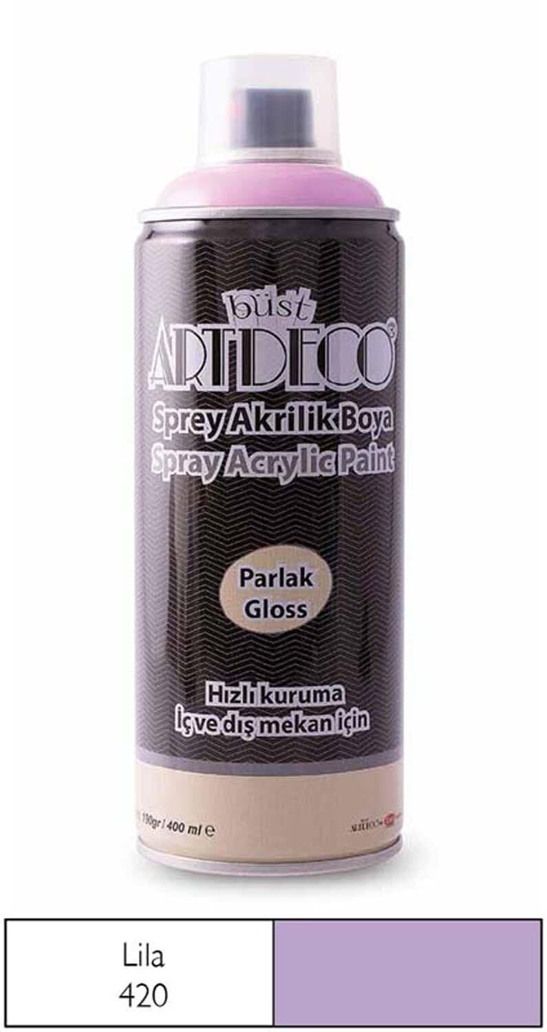 Sprey Boya Lila 400Ml Artdeco N:420