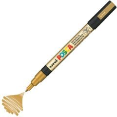 Unı Posca Pc-3M 0.9-1.3 Altın Su Bazlı Markor