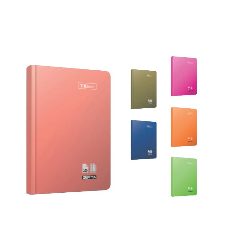 Thebook 20*28 200Yp Karelı Defter Gıpta