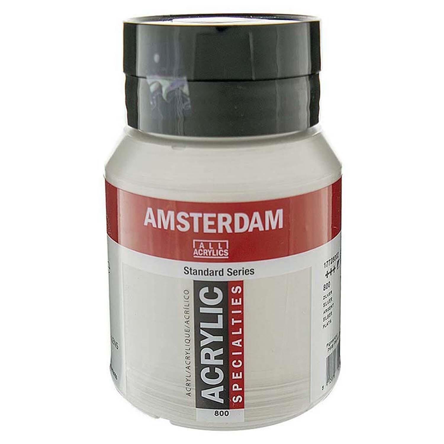 Amsterdam Akrilik 500Ml. Silver