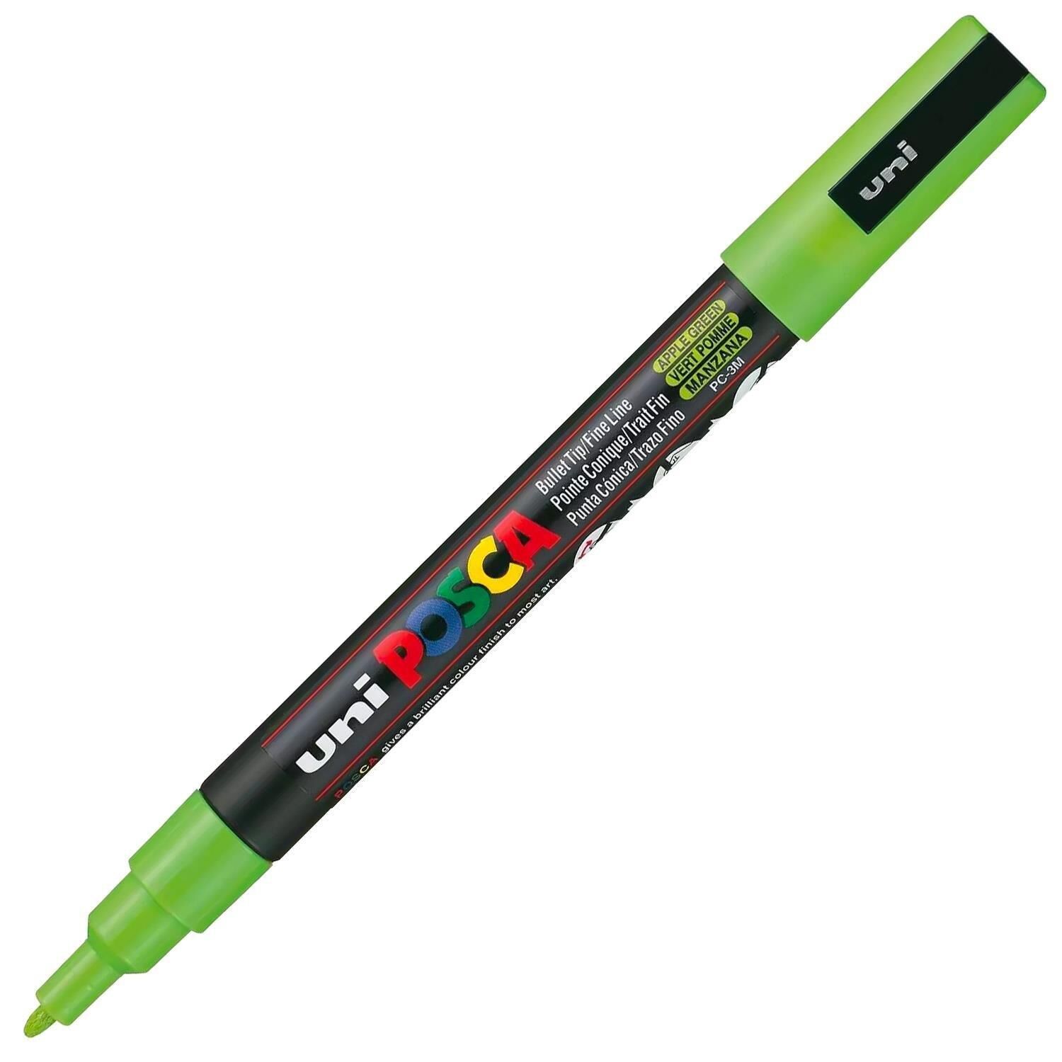 Unı Posca Pc-3M 0.9-1.3 Elma Yesılı Su Bazlı Markr