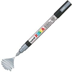 Unı Posca Pc-3M 0.9-1.3 Gumus S.Bazlı Postr Mark