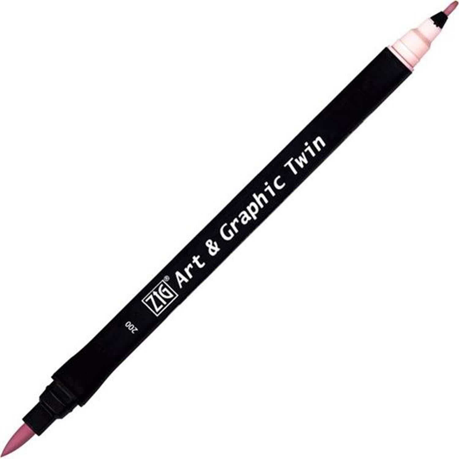 Zıg Brush Pen 200 Sugared Almond Pink