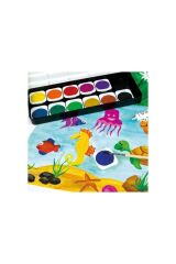 EberHard Suluboya Opak 12 Renk Plastik Kutu 578312