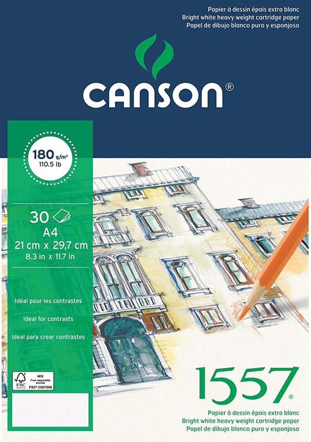 Canson A4 180Gr 20Yp Resim Ve Çizim Bloğu