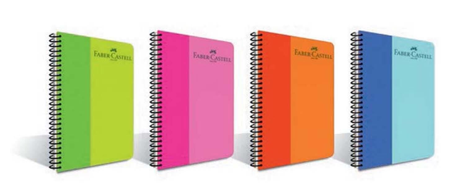 Faber C. Pp Kpk Bicolor A4 100Yp Düz Defter