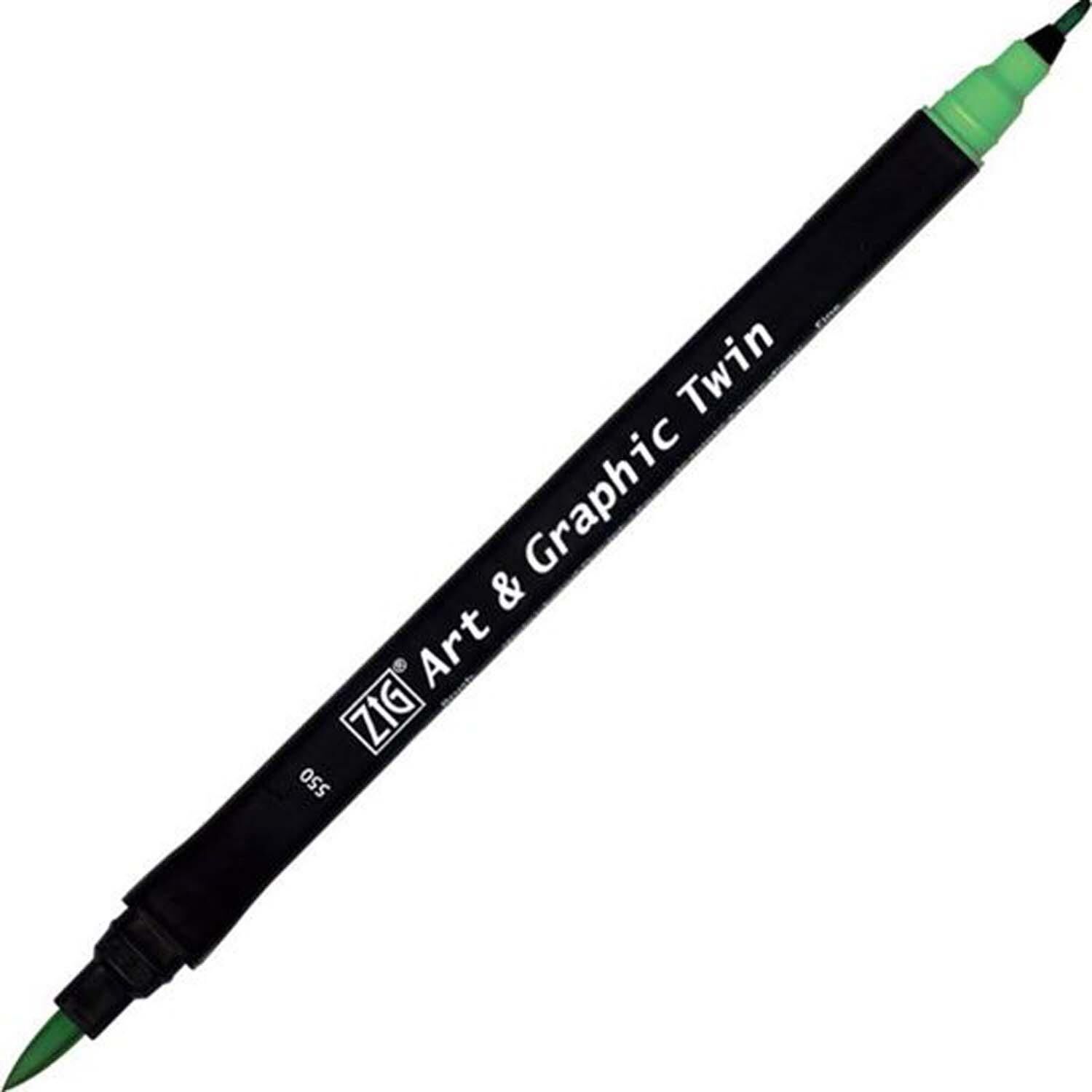 Zıg Brush Pen 550 Emerald Green