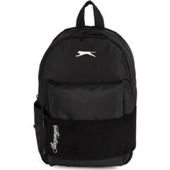 Slazenger Siyah Önü Bant Detaylı Paraşüt Çanta