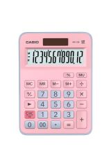 Casio MX-12B-PKLB 12 Haneli Hesap Makinesi Masaüstü Pembe A.MAvi
