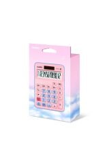 Casio MX-12B-PKLB 12 Haneli Hesap Makinesi Masaüstü Pembe A.MAvi
