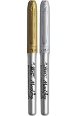 Bic Marking Altın-Gümüs 2Li Blister 900340