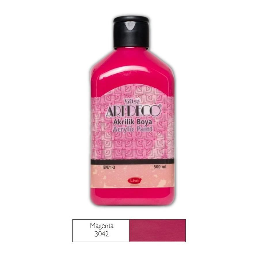 Akrilik Boya 500 Ml Magenta