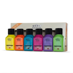 Artdeco Akrilik Boya 6x75ml Makaron Renkler
