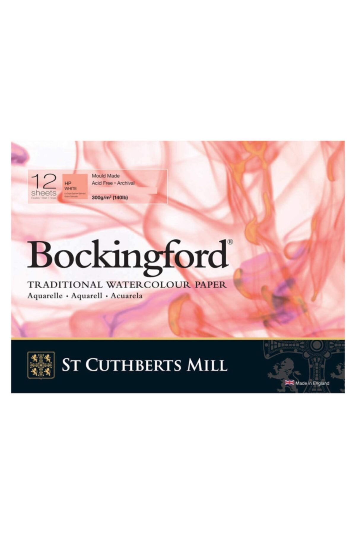 Bockingford CP Pads White 297X210Mm Sulu Boya Kağıdı 12yp 300g