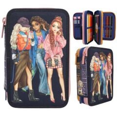 Top Model İçi Dolu Kalem Kutu Rebel Kitty 0413017