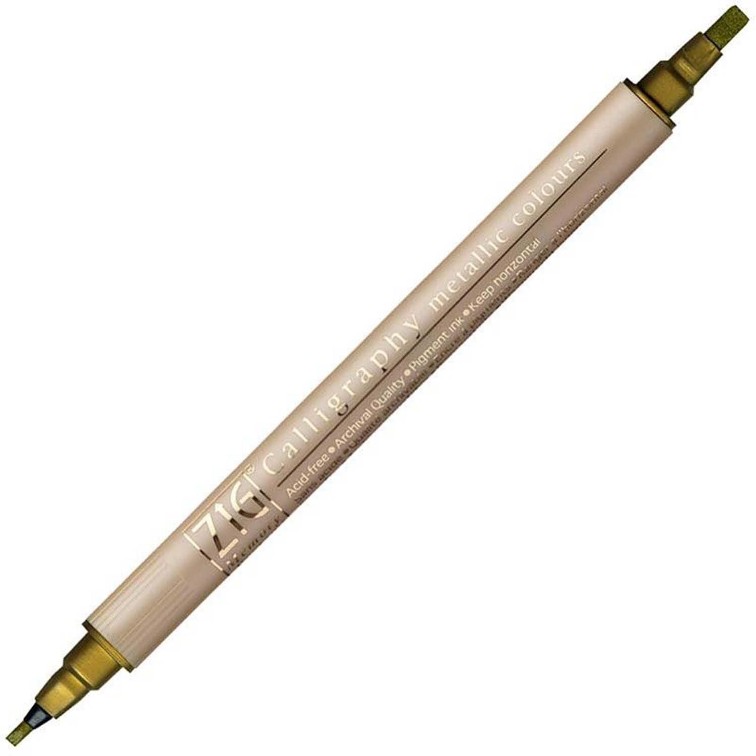 Zıg Caligrafi Kalemi Metalik 8400/101 Gold