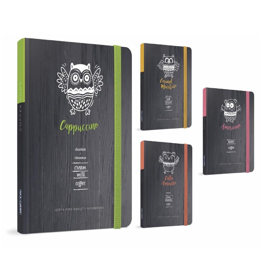 Gıpta Coffe Book 17X24 120 Yaprak Kareli Defter