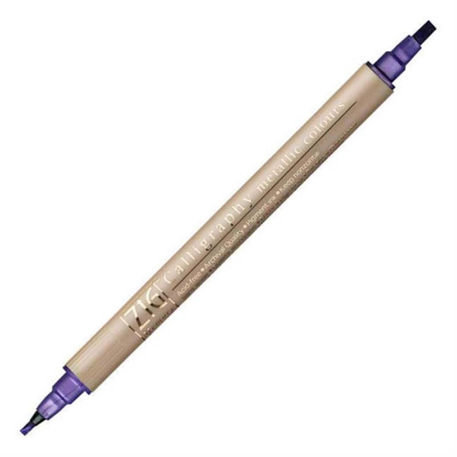 Zıg Caligrafi Kalemi Metalik 8400/124 Violet