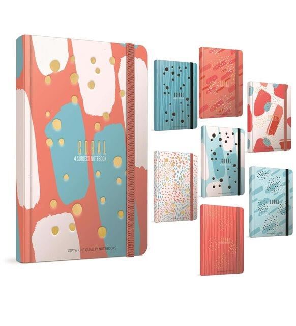 Gıpta Coral S.Kapak 17X24 120Yp Kareli Defter