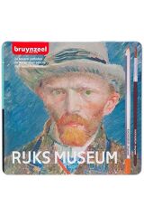Bruynzeel Rijks Museum Sulu Boya Kalem Seti 24 Renk Van Gogh Metal Kutu