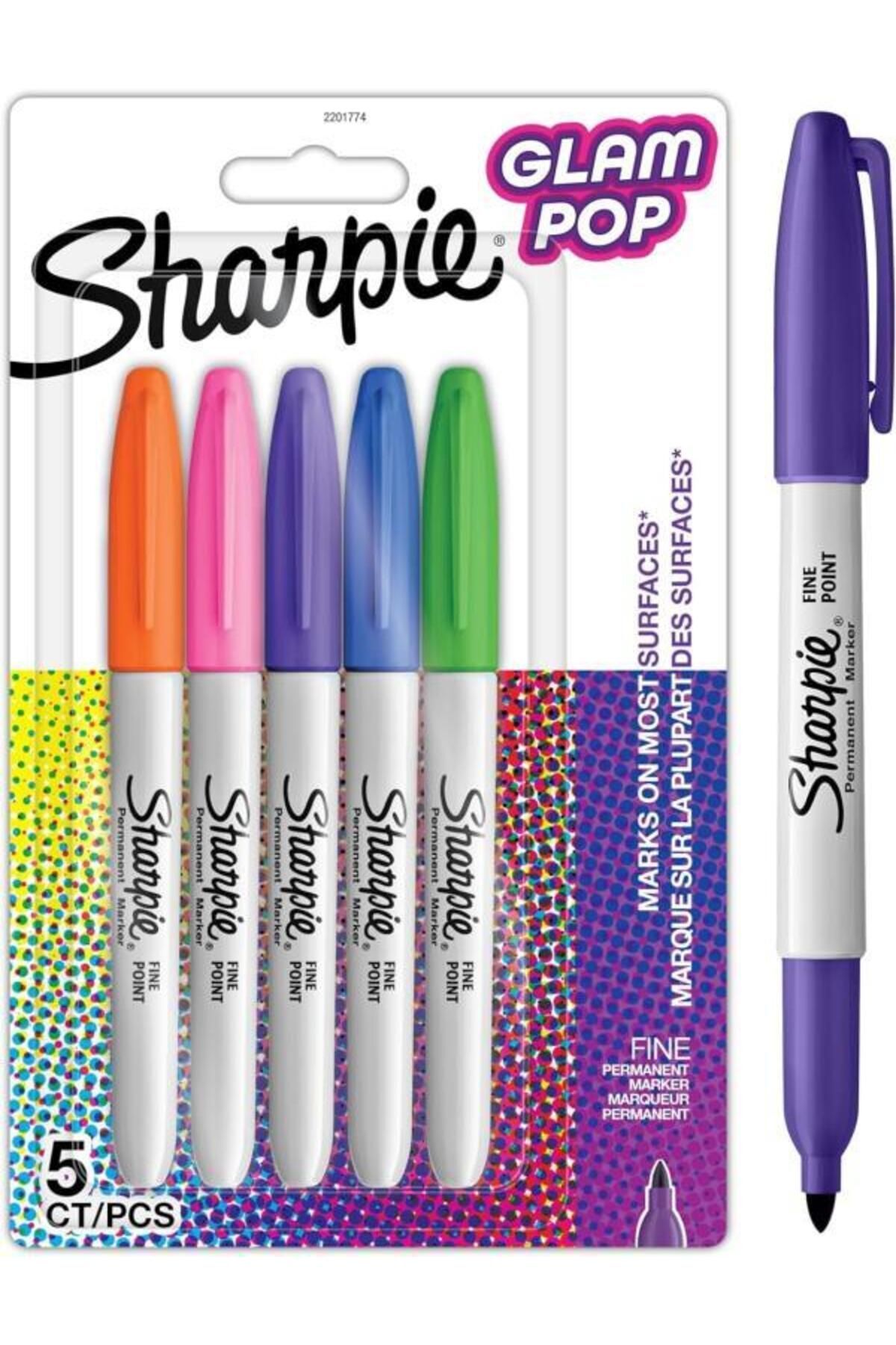 Sharpıe Fine Glam Pop Permanent Markör 5li Bls