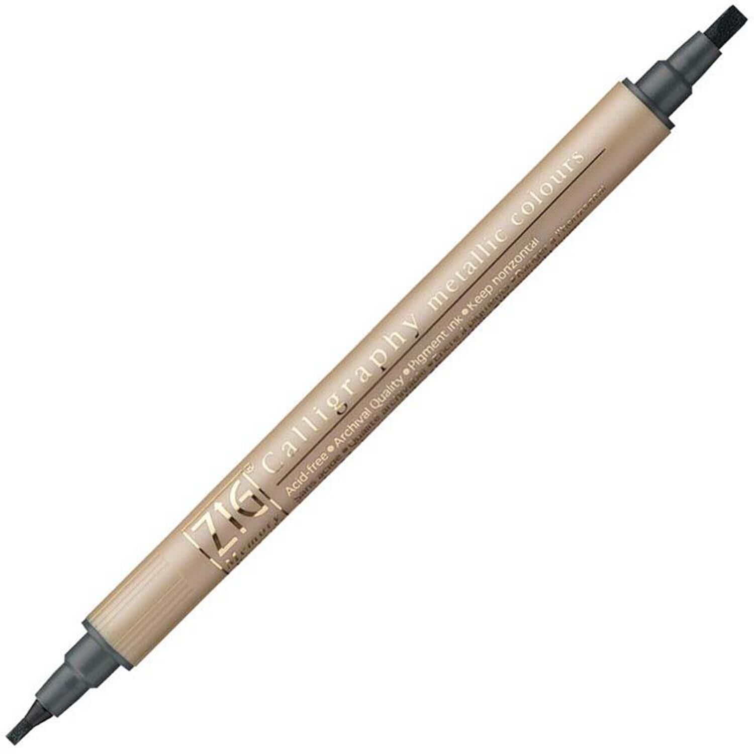 Zıg Caligrafi Kalemi Metalik 8400/127 Black