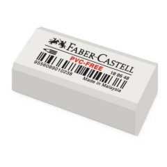 Faber-Castell 7086/48 Beyaz Silgi Pvc-Free