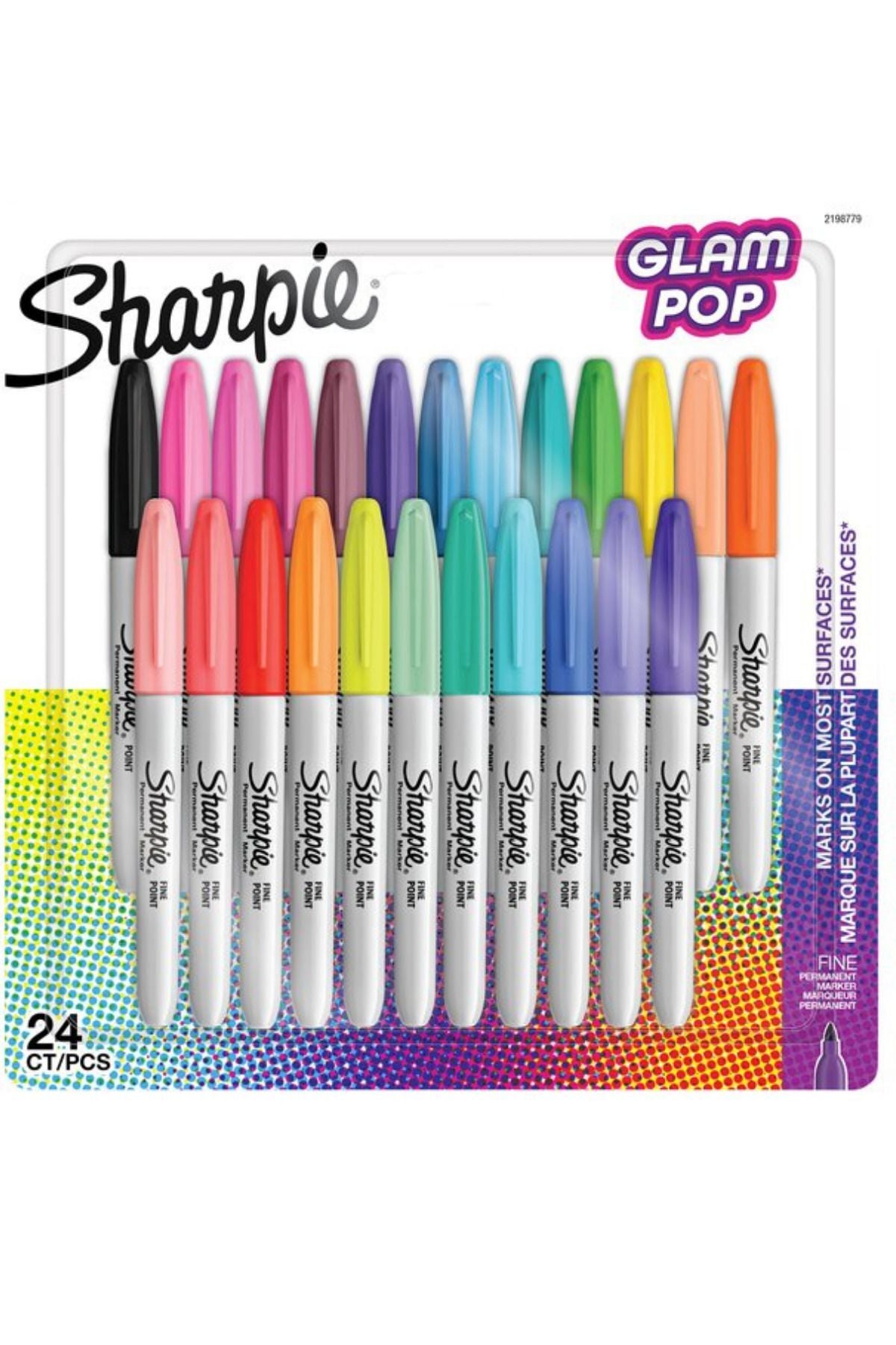 Sharpıe Fine Glam Pop Permanent Markör 24lü Bls