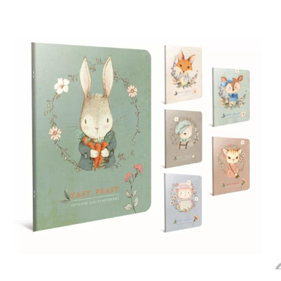 Gıpta Easy Notes Tel Dikişli Karton Kapak A4 60yp Kareli Defter 4765