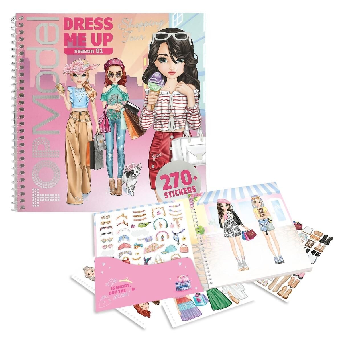 TOPModel Dress Me Up Stickerbook Shopping Tour 0413832