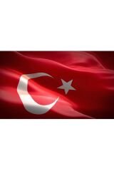 Buket Türk Bayrağı 60x90 cm Alpaka Kumaş