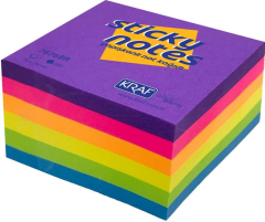 Kraf Yapışkanlı Not Kağıdı 76X76 400yp Bright 7676BR