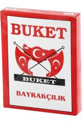 Buket Türk Bayrağı 70x105 cm Alpaka Kumaş