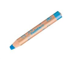 Carioca Jumbo Bebek Ahşap Gövdeli Boya Kalemi 6 Renk Kalemtraş 3in1