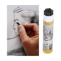 Lutart Doğal Kömür 4-5mm 25 Li Tüp 7331