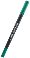 Caretta Kece Uç Kalem Çift Uçlu 65-05 Koyu Yesıl