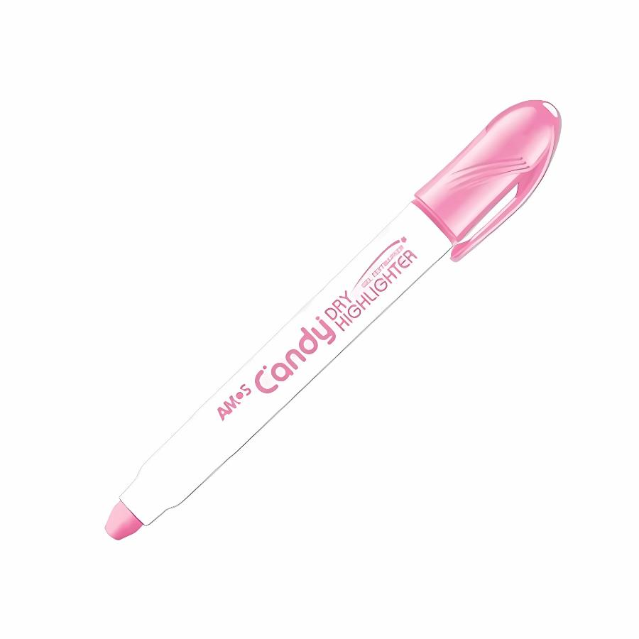 Amos Fosforlu Jel Dry Pastel Pembe Kalem