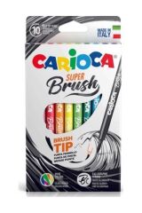 Carıoca Super Brush Keçeli Boya Kalemi 10'Lu
