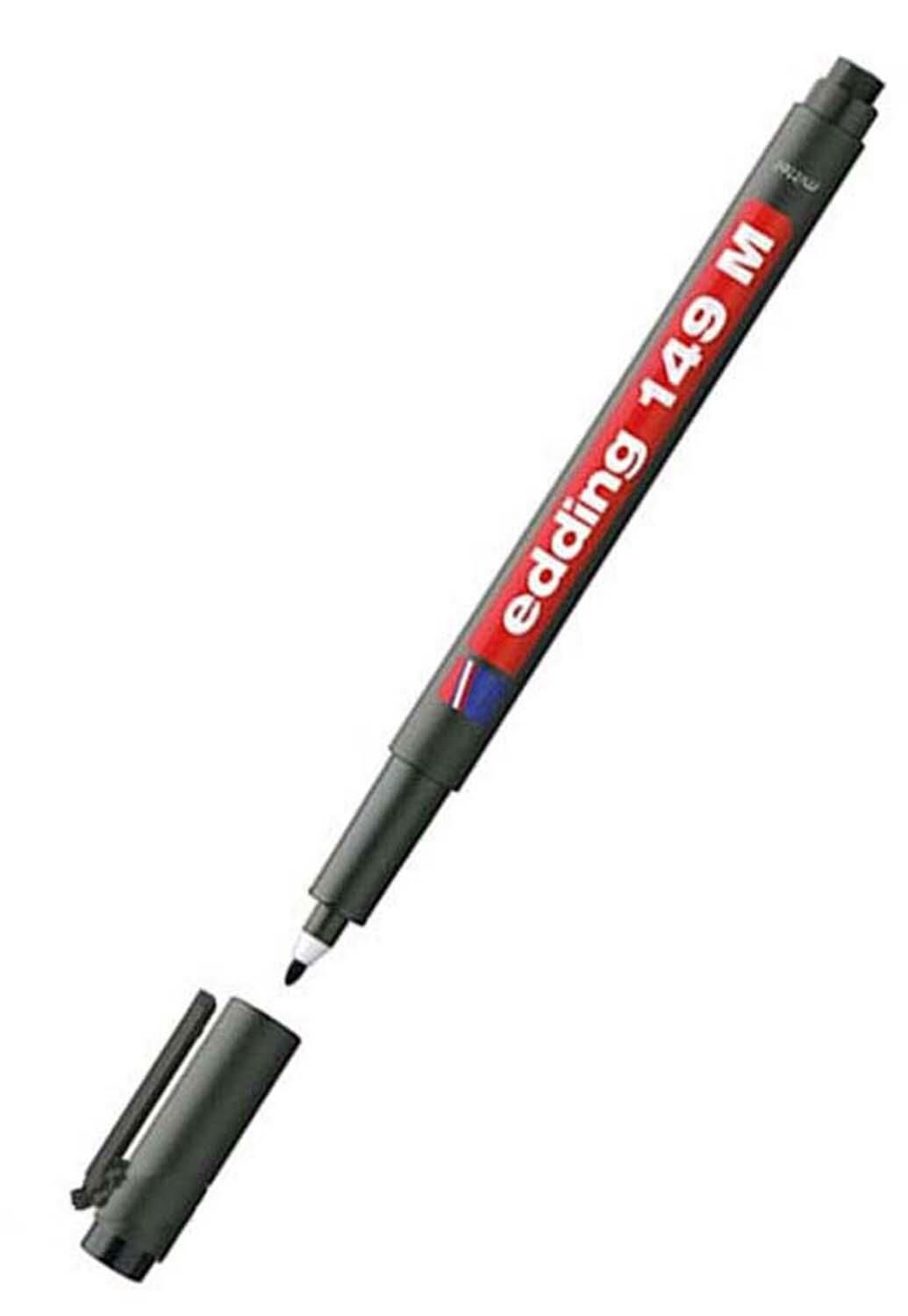 Edding Asetat Kalemi Siyah E-149M